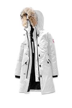 Chamarras Canada Goose Niños México - Brittania Abrigos Blancos IY1725086